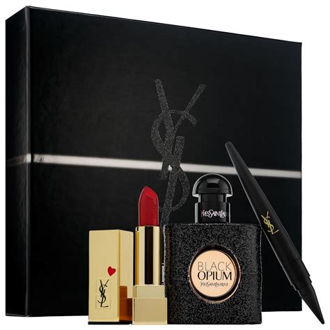 ysl opium gift set